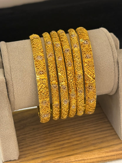 Goldplated Bangles-B65