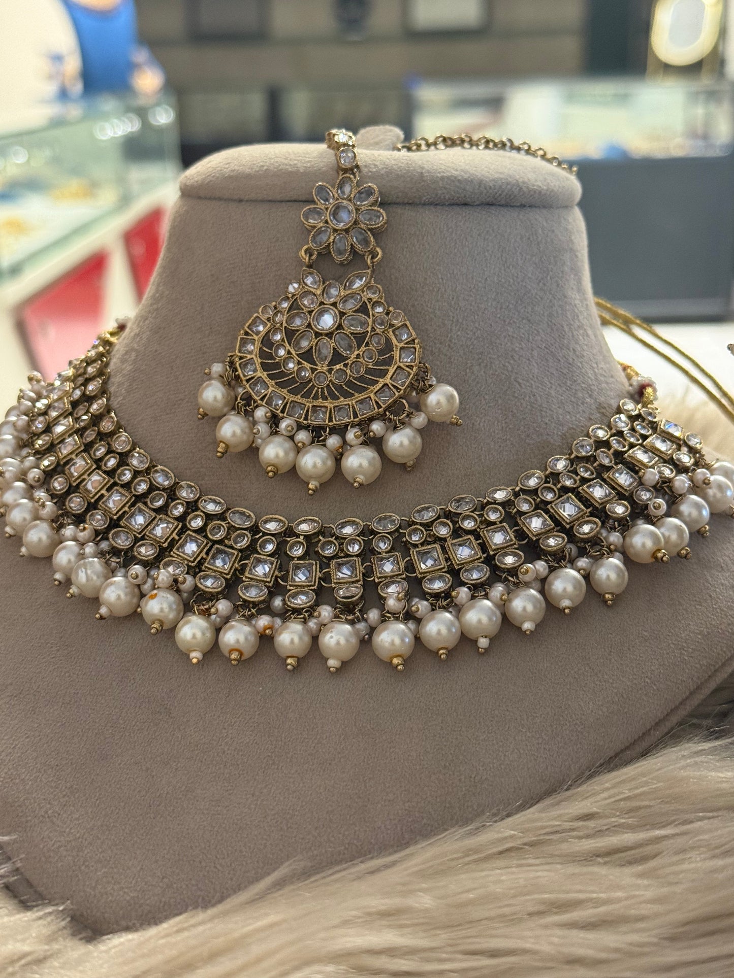 Goldplated Necklace Set-Ns93