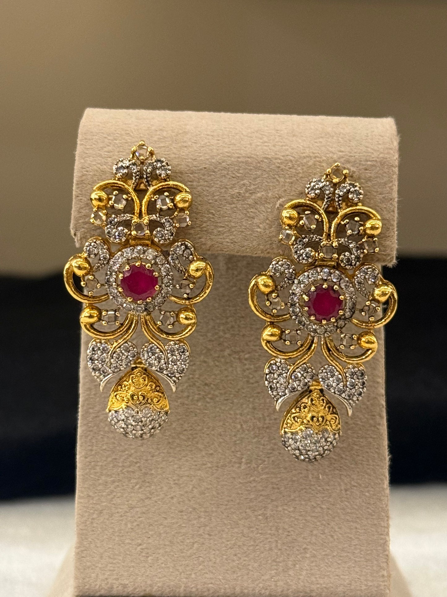 925 Goldplated Earrings-SER7