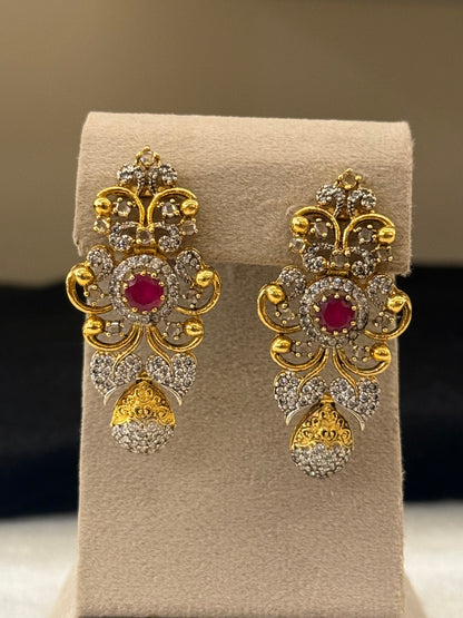925 Goldplated Earrings-SER7