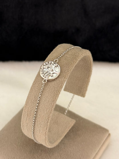 925 Silver Bracelet-SBS67