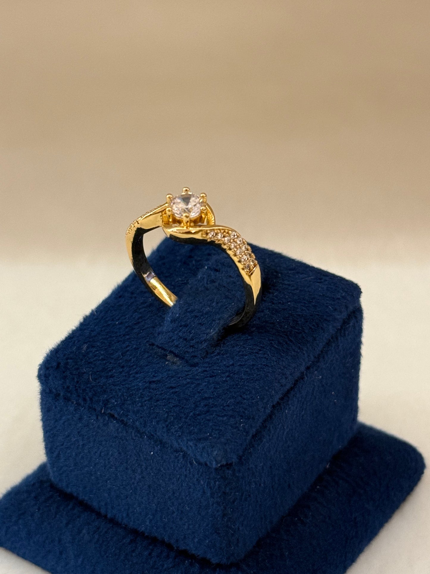 GoldPlated Ring-R292