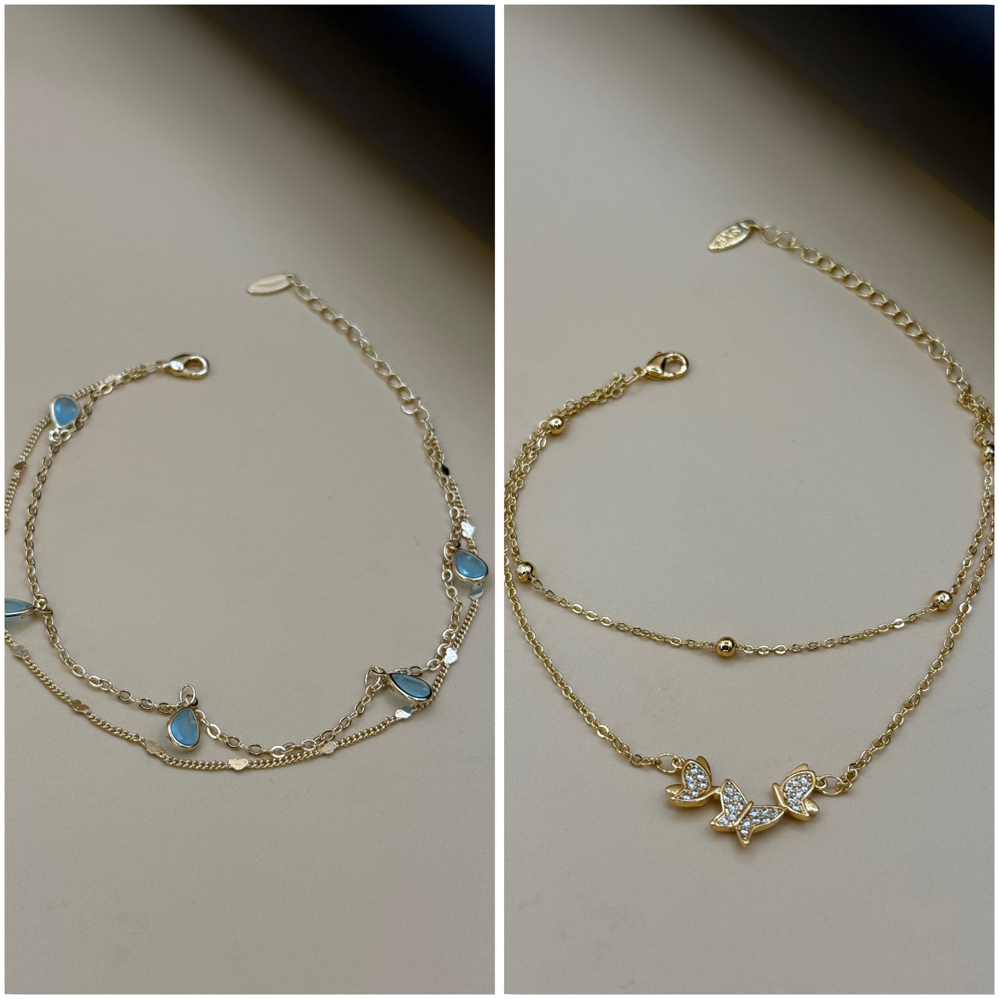 Golden Whimsy Anklet Set-Cs29