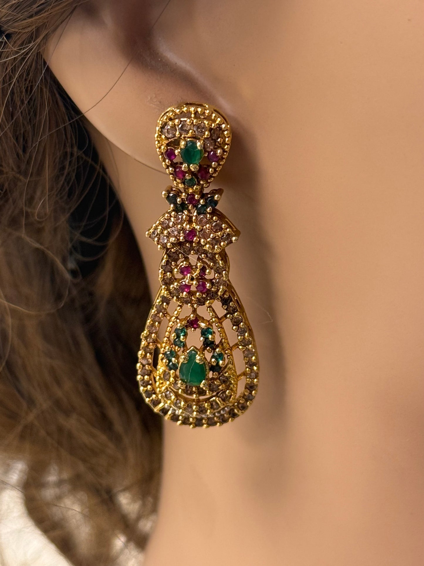 Goldplated Earrings-Er113