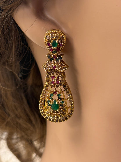 Goldplated Earrings-Er113