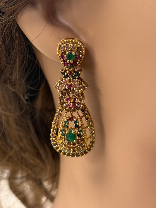 Goldplated Earrings-Er113