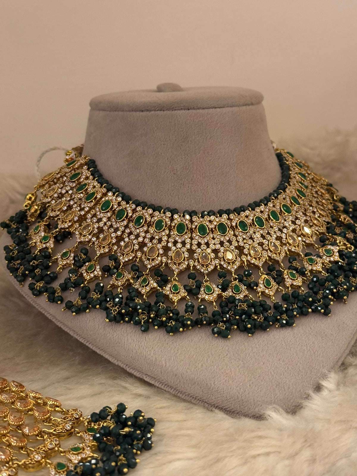 Goldplated bridal set-Bs88