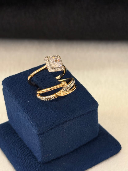 GoldPlated Ring-R148