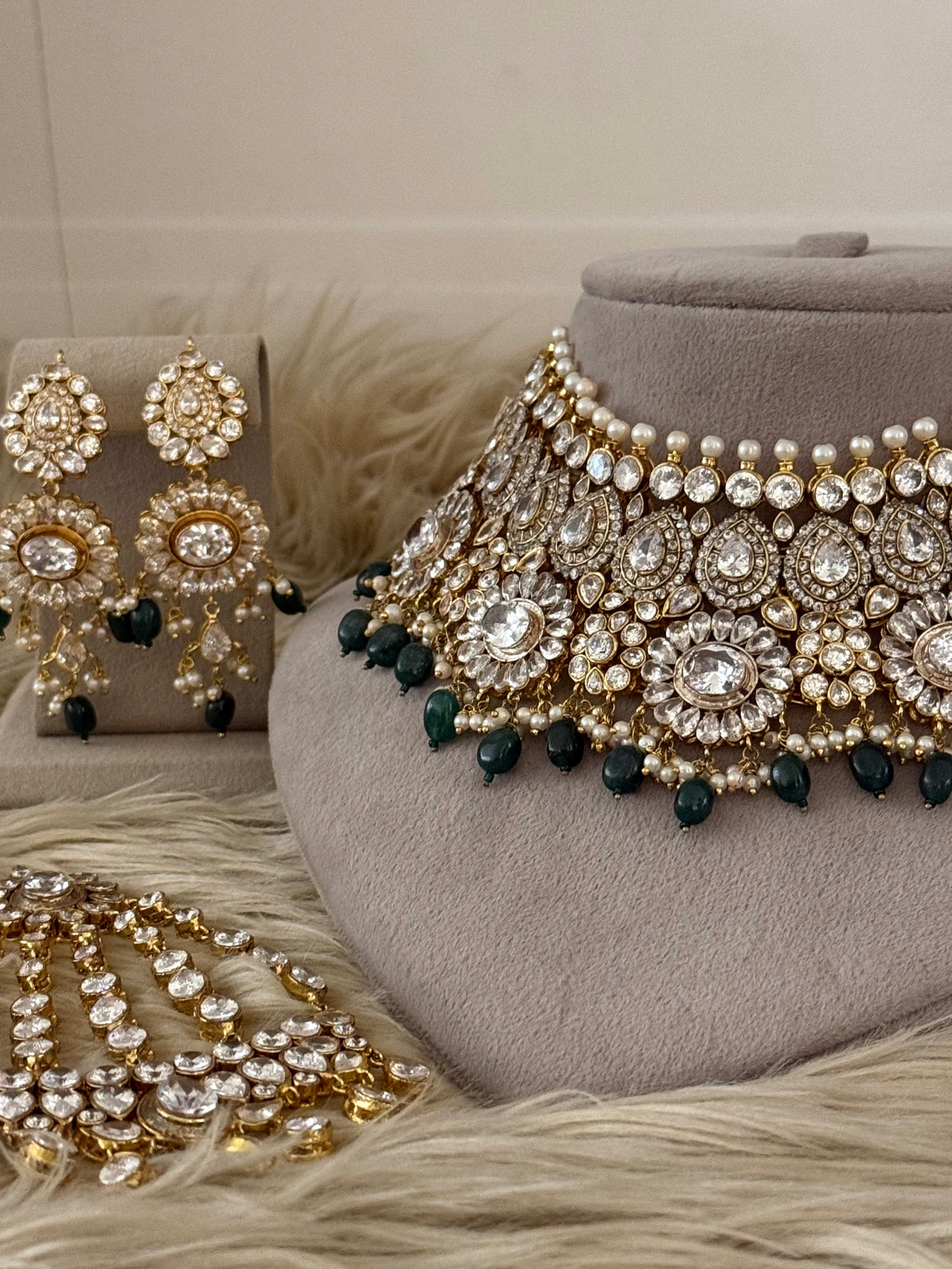 Gold Plated Bridal Set-Bs93