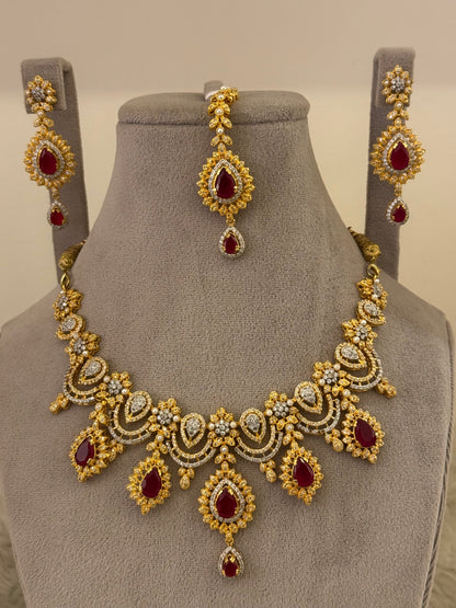 Goldplated bridal set-Bs90