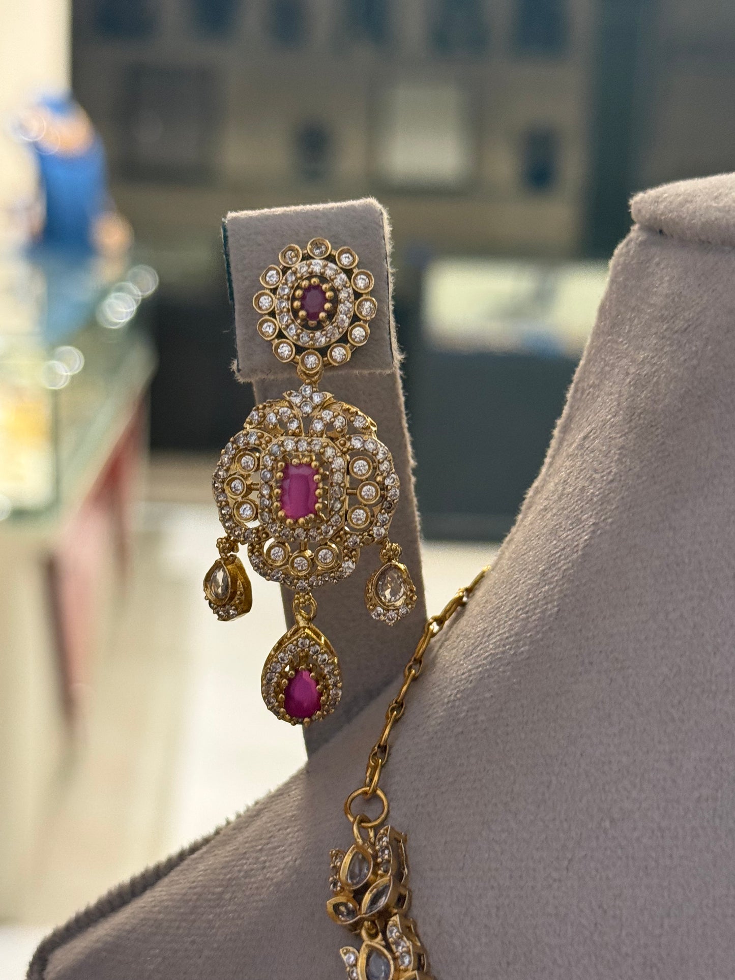 Goldplated Necklace Set-Ns118