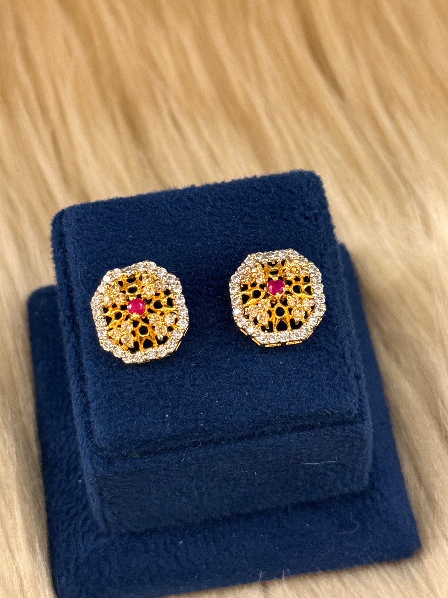 925 Silver GoldPlated Tops-STP97