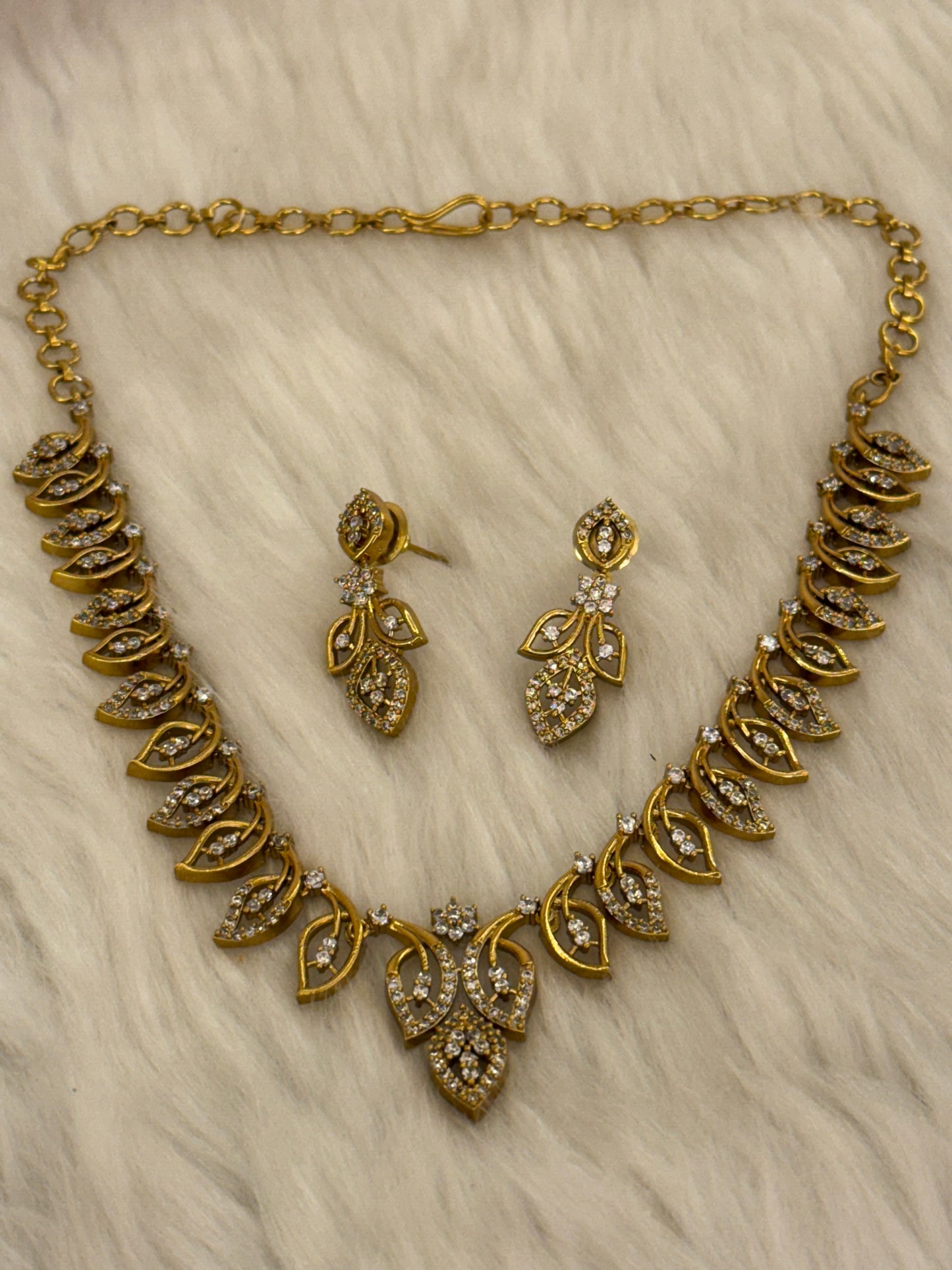 Goldplated Necklace Set-Ns34