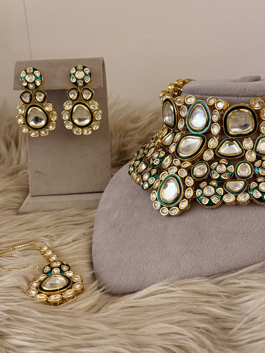 Goldplated Bridal Set-Bs95