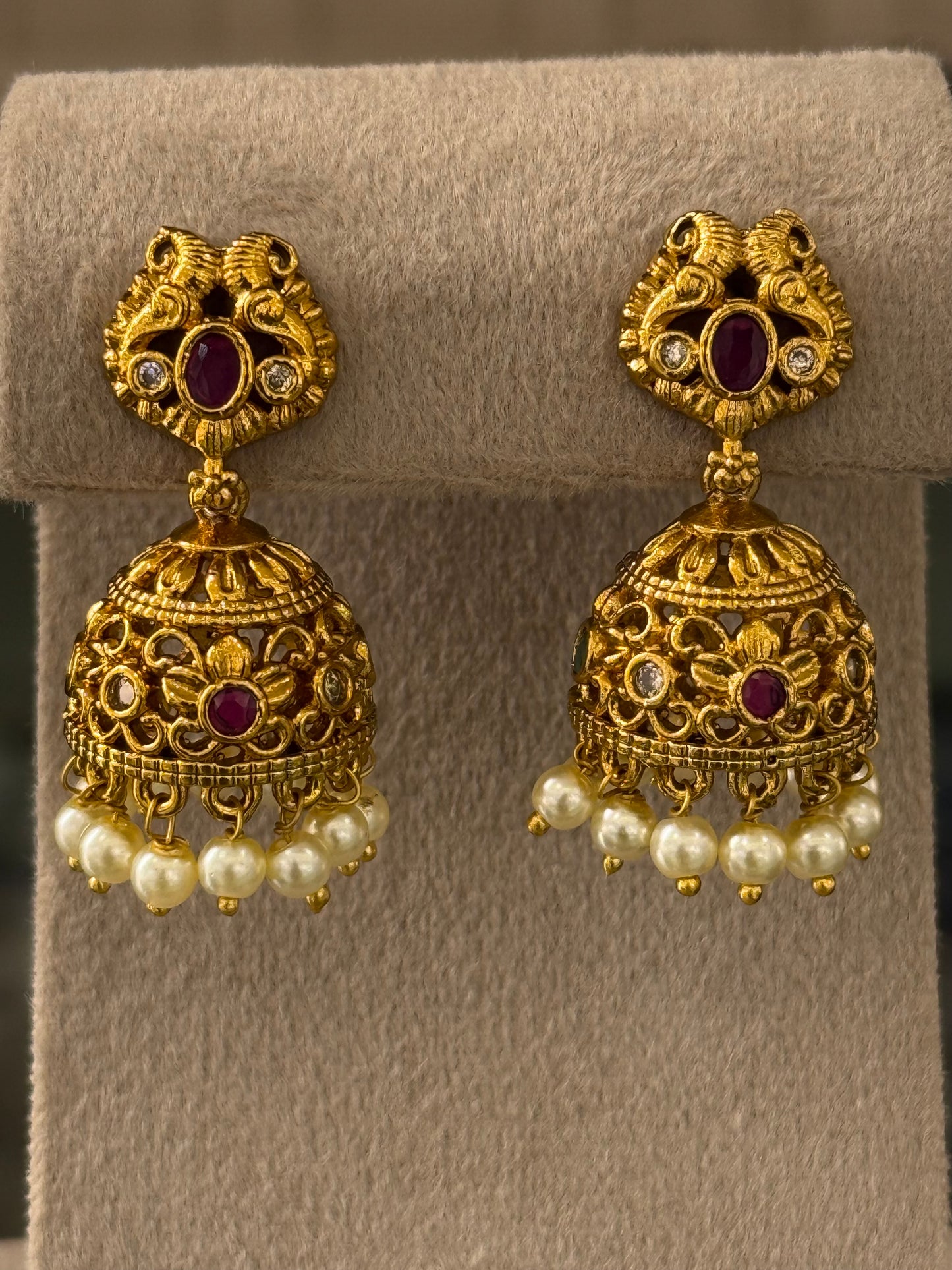Gold Plated Earrings-Er64