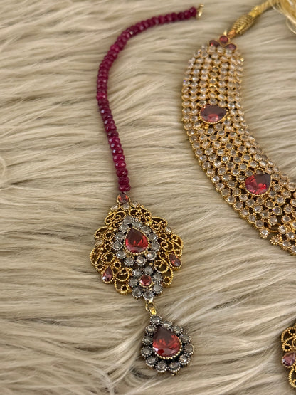 Goldplated Bridal Set-Bs98