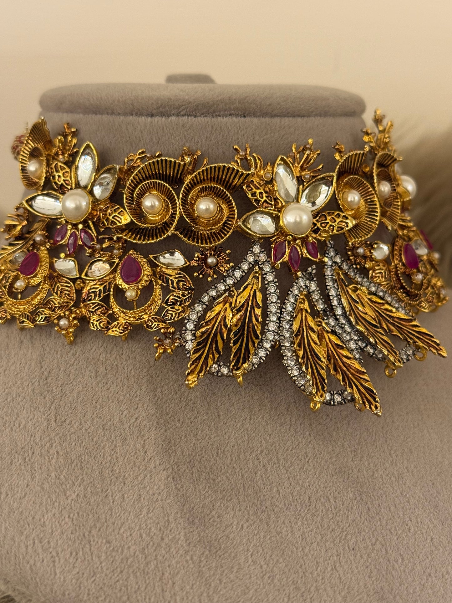 Goldplated Bridal Set-122