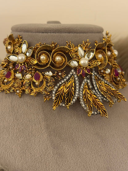 Goldplated Bridal Set-122