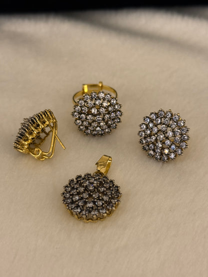 Goldplated Pendant Set-Ps51
