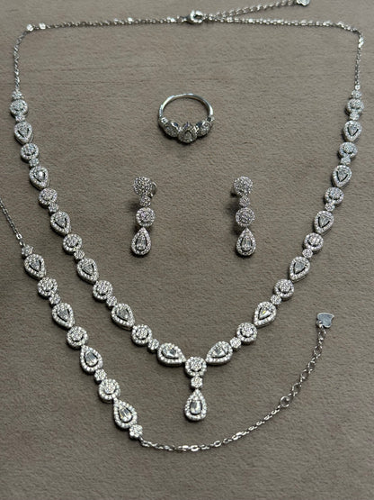 925 Necklace Set-SNS3