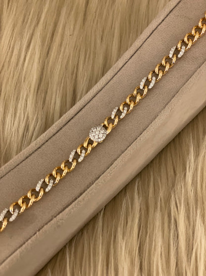 Goldplated Bracelet-Bs58