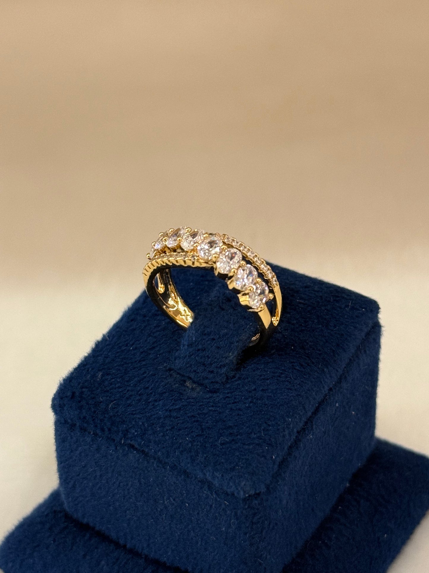 GoldPlated Ring-R302
