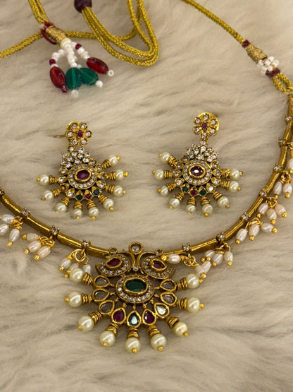 Goldplated Necklace Set-Ns29