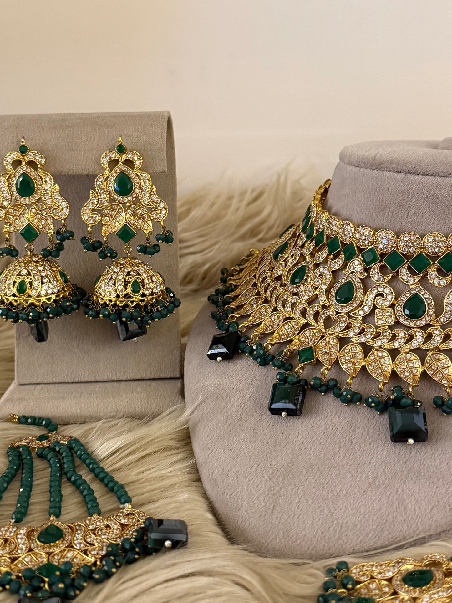 Goldplated Bridal Set-Bs96