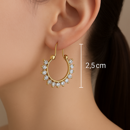 Regal Radiance Hoops-Db13