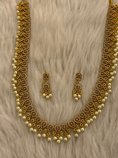 Gold Plated Mala Set-Ms3