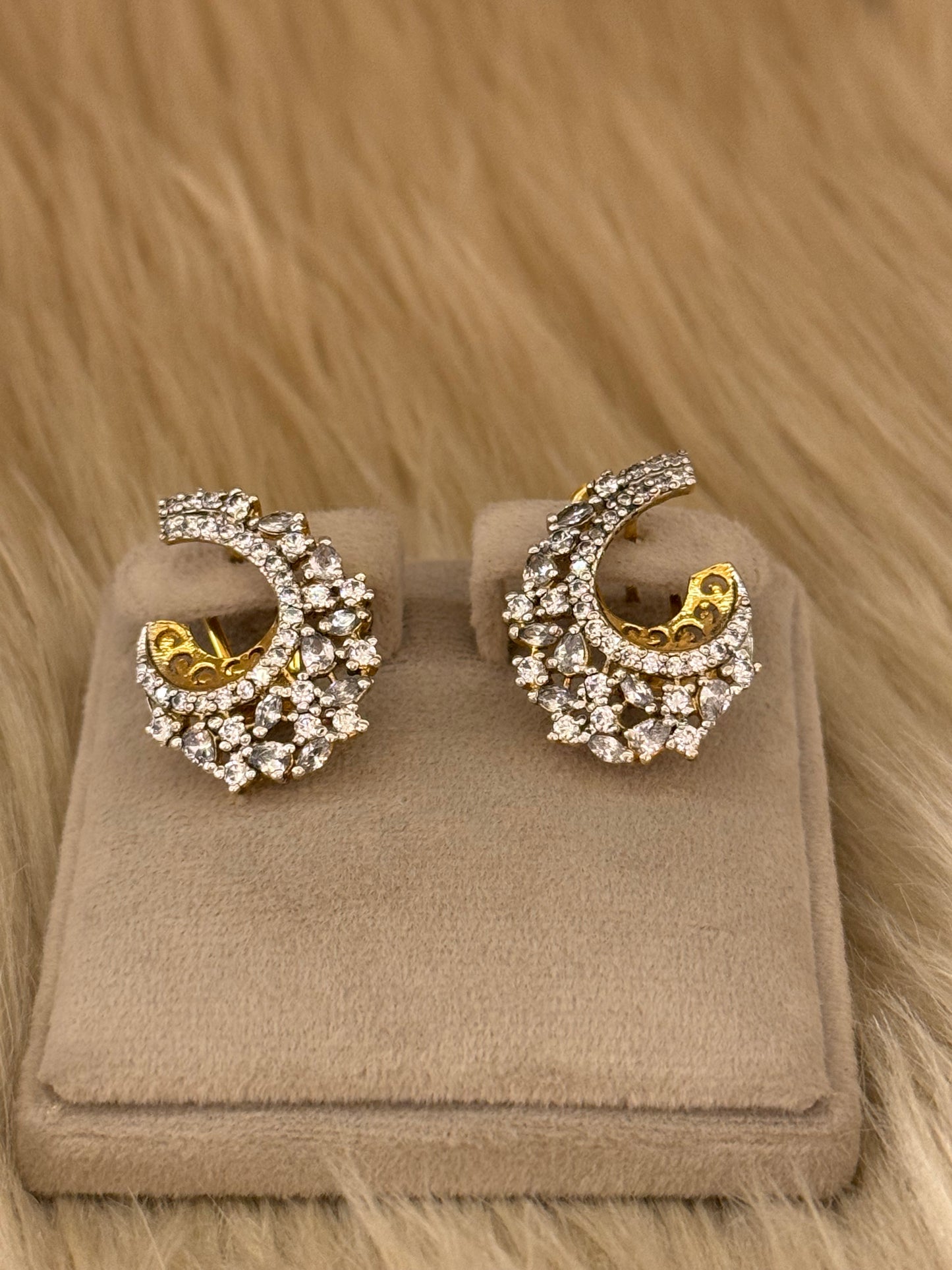 925 Silver GoldPlated Tops-STP111