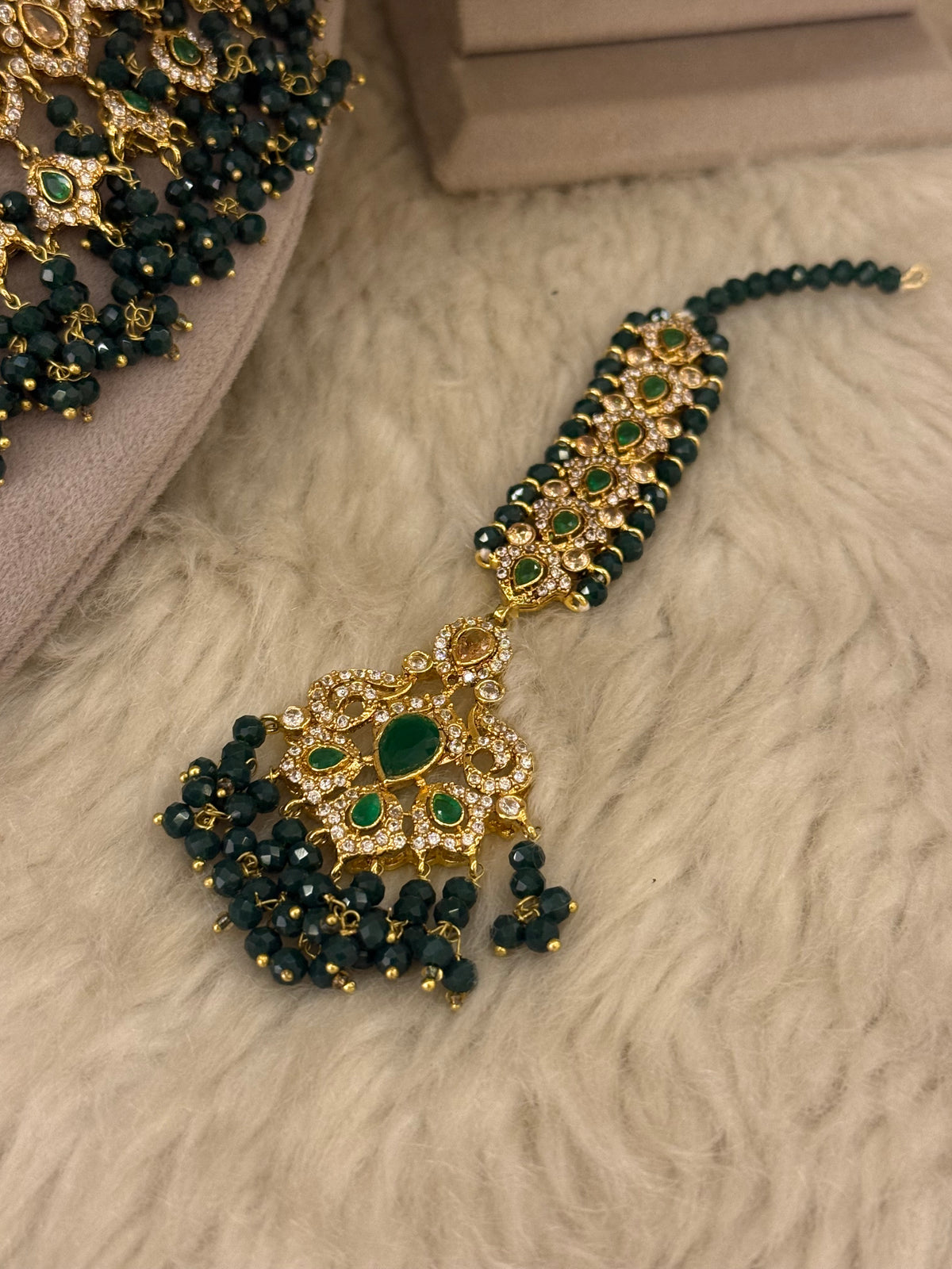 Goldplated bridal set-Bs88