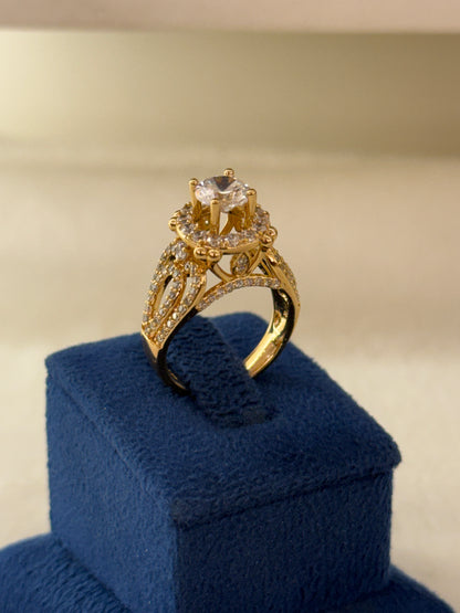 Goldplated Ring-R219