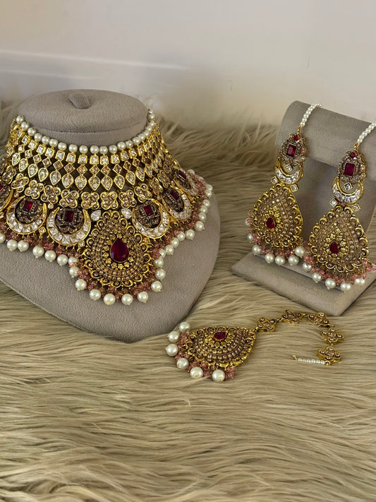 Goldplated Bridal Set-Bs106