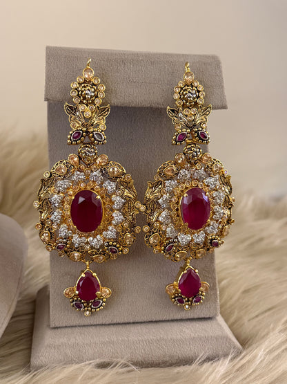 Gold Plated Bridal Set-Bs94