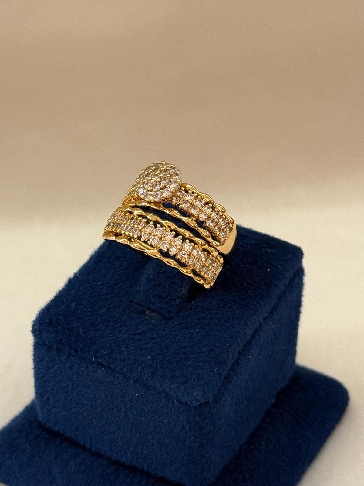 GoldPlated Ring-R295