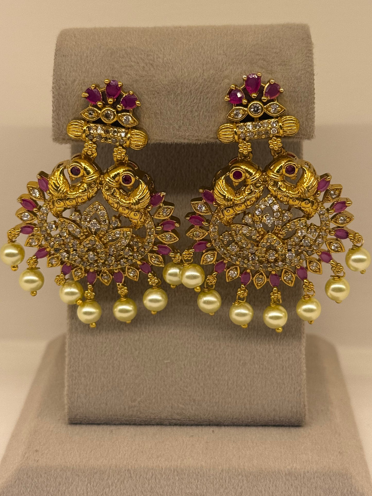 Gold Plated Earrings-Er70