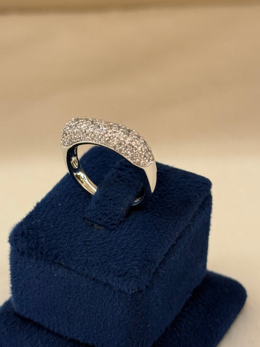 Rhodium Plated Ring-R251