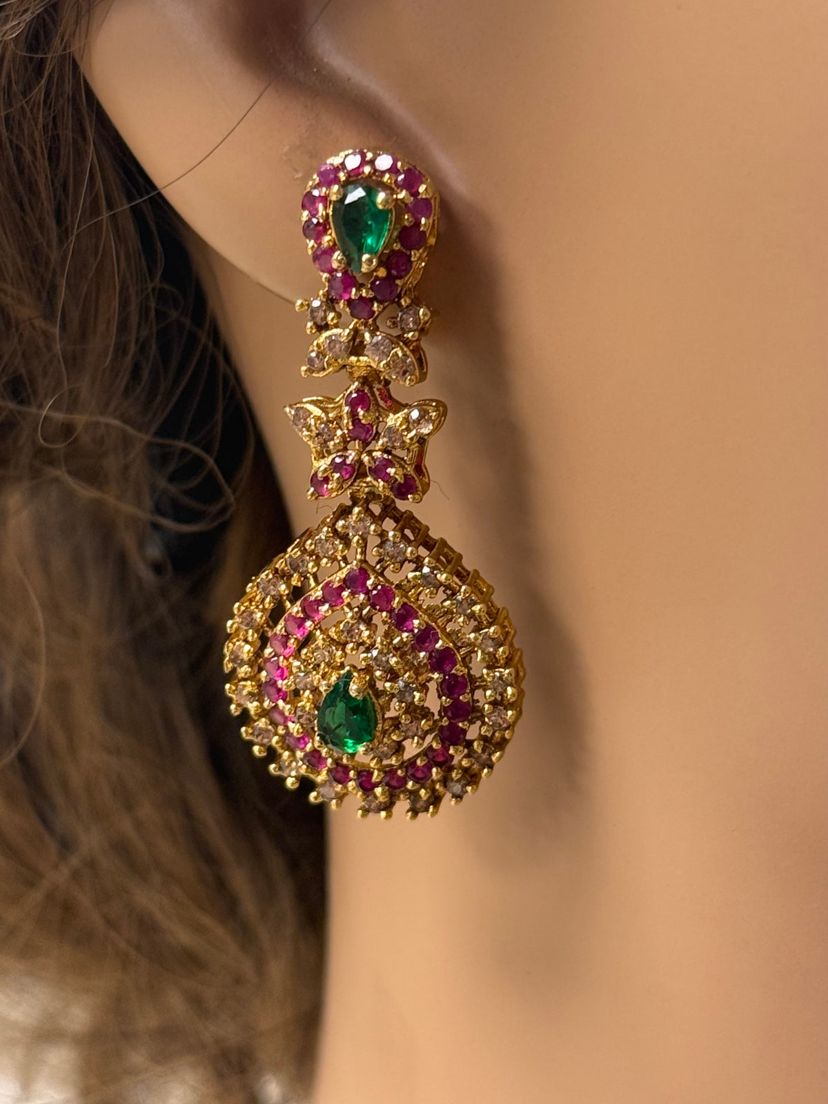 Goldplated Earrings-Er112