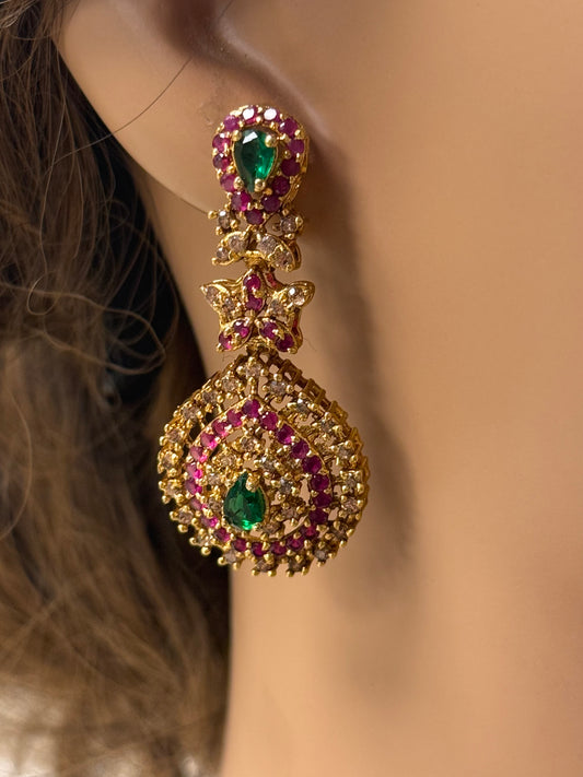Goldplated Earrings-Er112