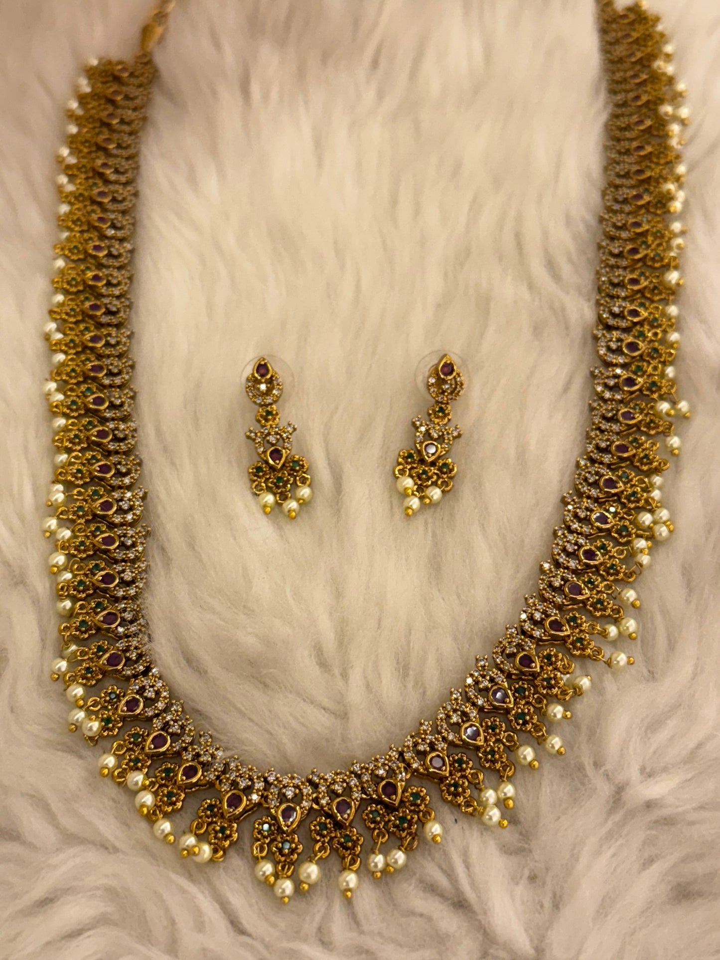 Gold Plated Mala Set-Ms4