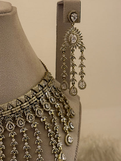 Goldplated bridal set-Bs89