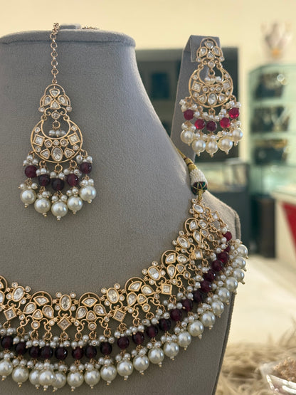 Goldplated Necklace Set-Ns121