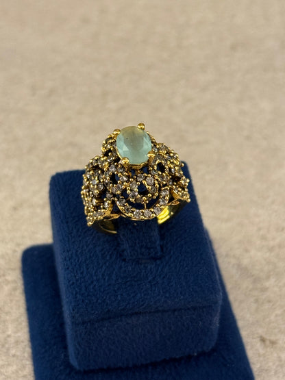 Goldplated Ring-R196