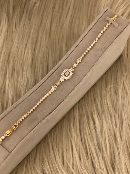 Goldplated Bracelet-Bs57