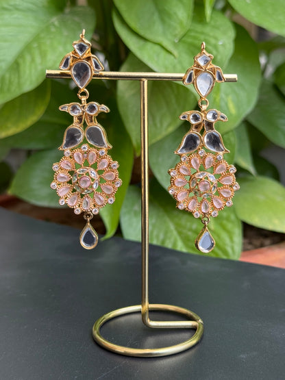 Blush Noir Earrings-Er50