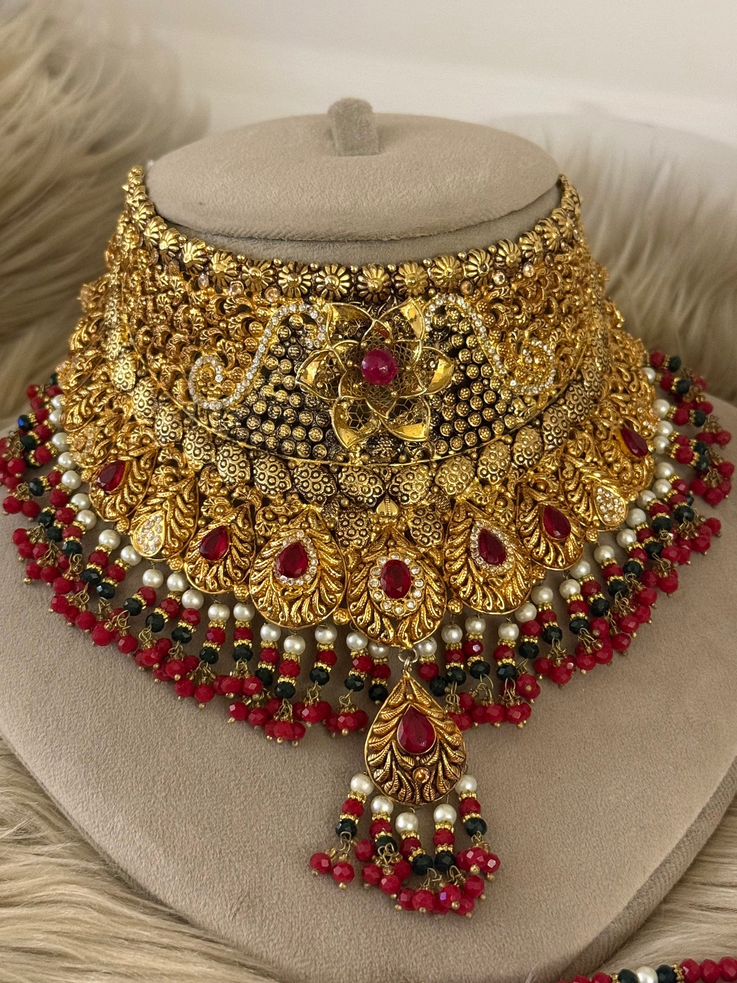Goldplated Bridal Set-Bs115