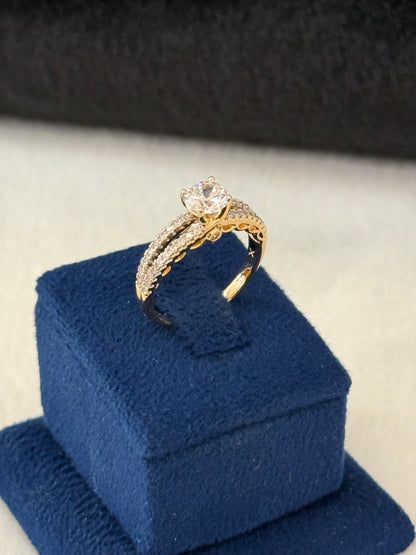 GoldPlated Ring-R124