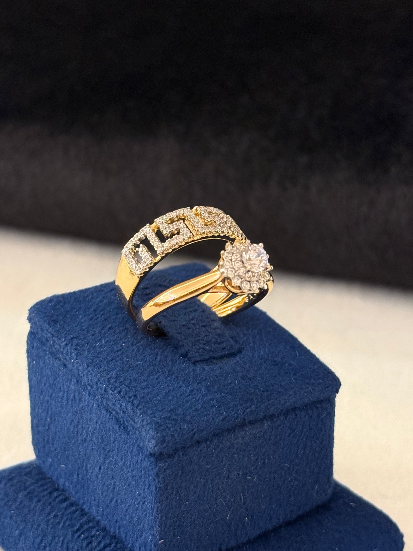 GoldPlated Ring-R159