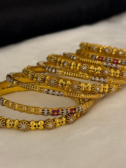 Goldplated Bangles-B62